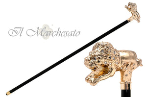 Limited running Lion with crystals - il-marchesato