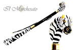 Carica l&#39;immagine nel visualizzatore di Gallery, Gorgeous Enamelled Zebra Shoehorn - il-marchesato
